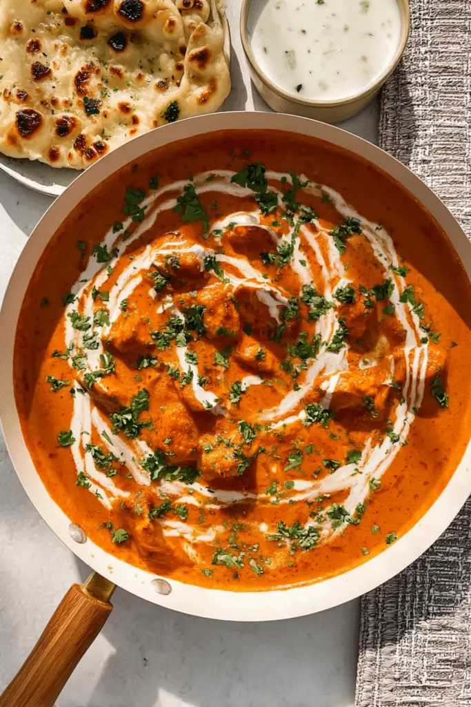 Creamy Butter Chicken with a Fiber Twist