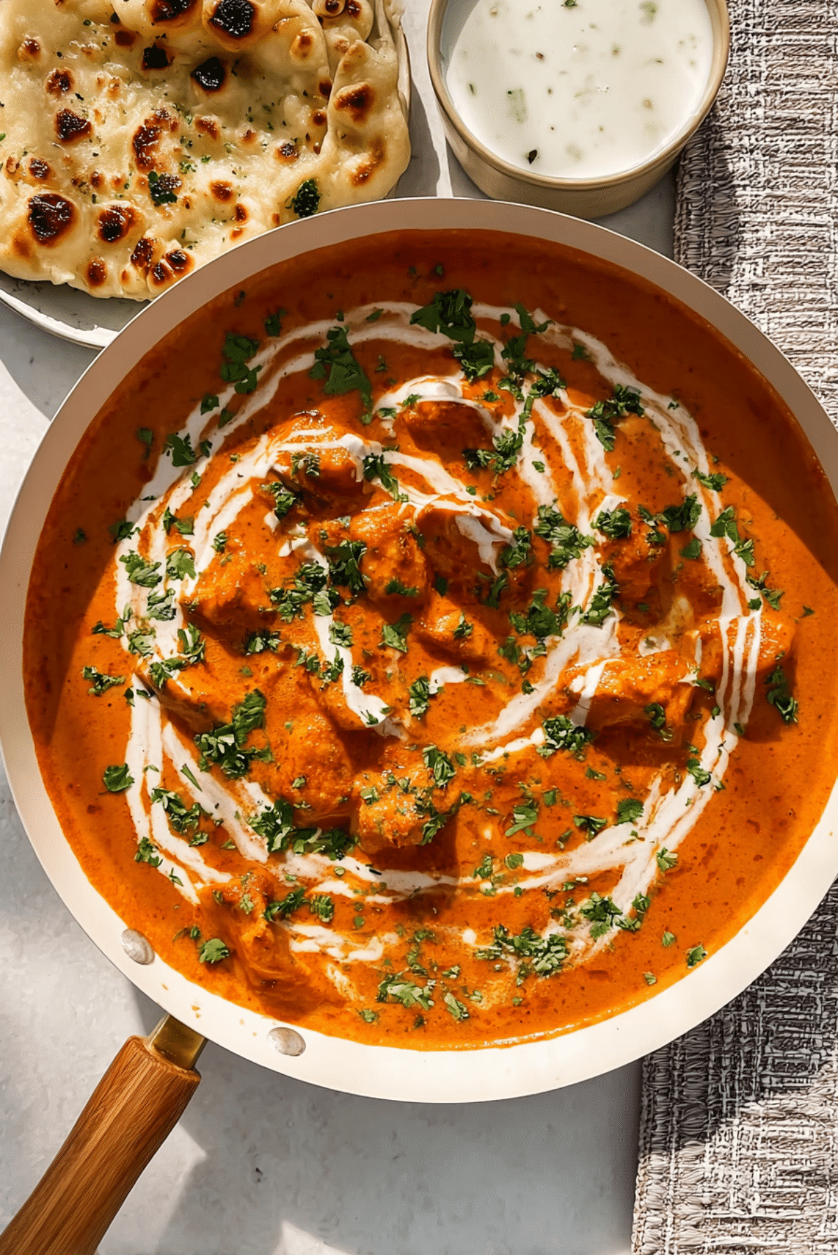 Creamy Butter Chicken with a Fiber Twist