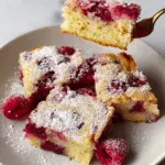 Raspberry Sheet Pan Cake Recipe