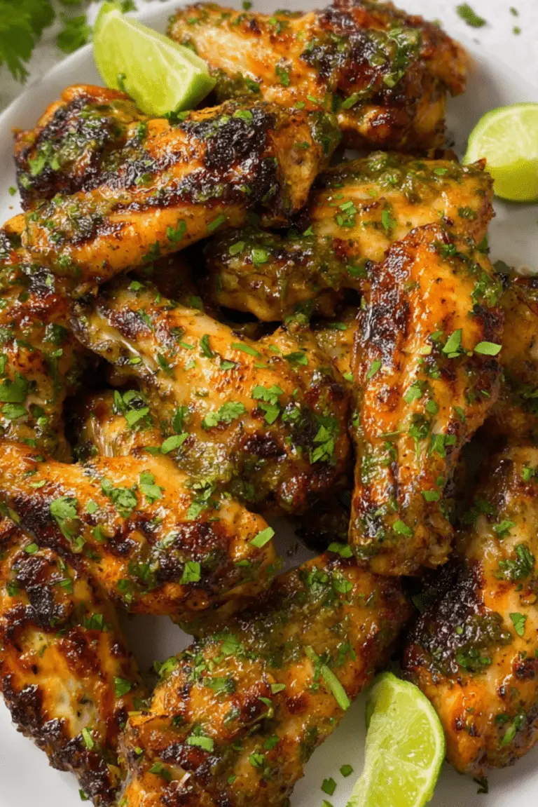 CILANTRO LIME CHICKEN WINGS