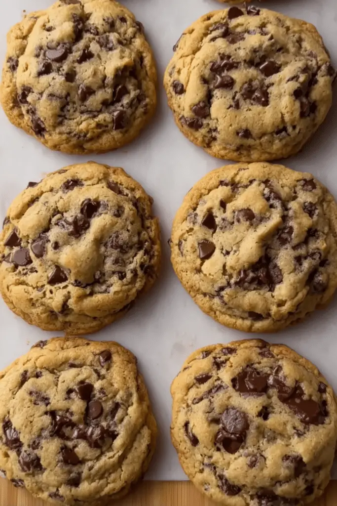 New York Style Thick Chocolate Chip Cookies