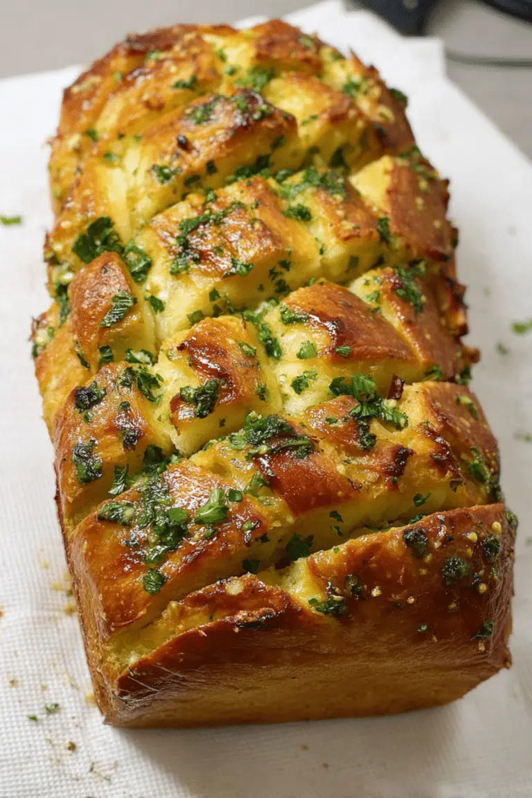 Pull Apart Garlic Bread