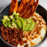 Hot Honey Beef Bowls (vegan)