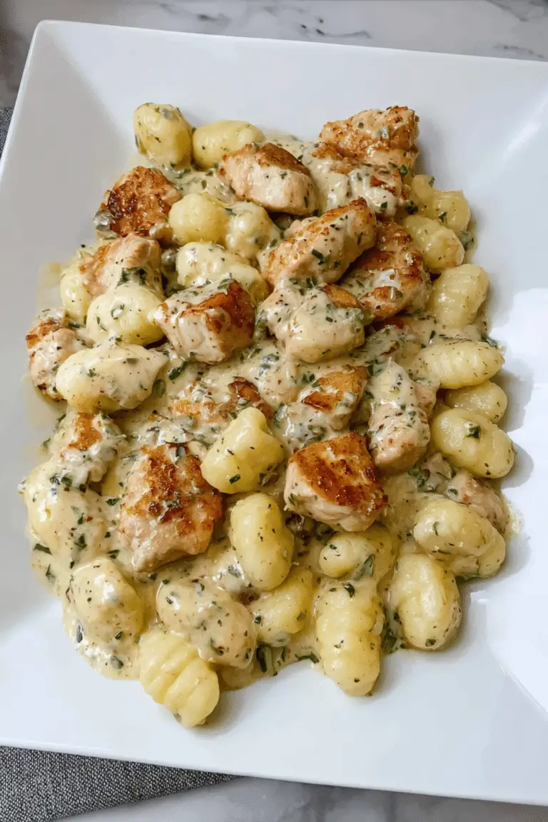Creamy Chicken and Gnocchi