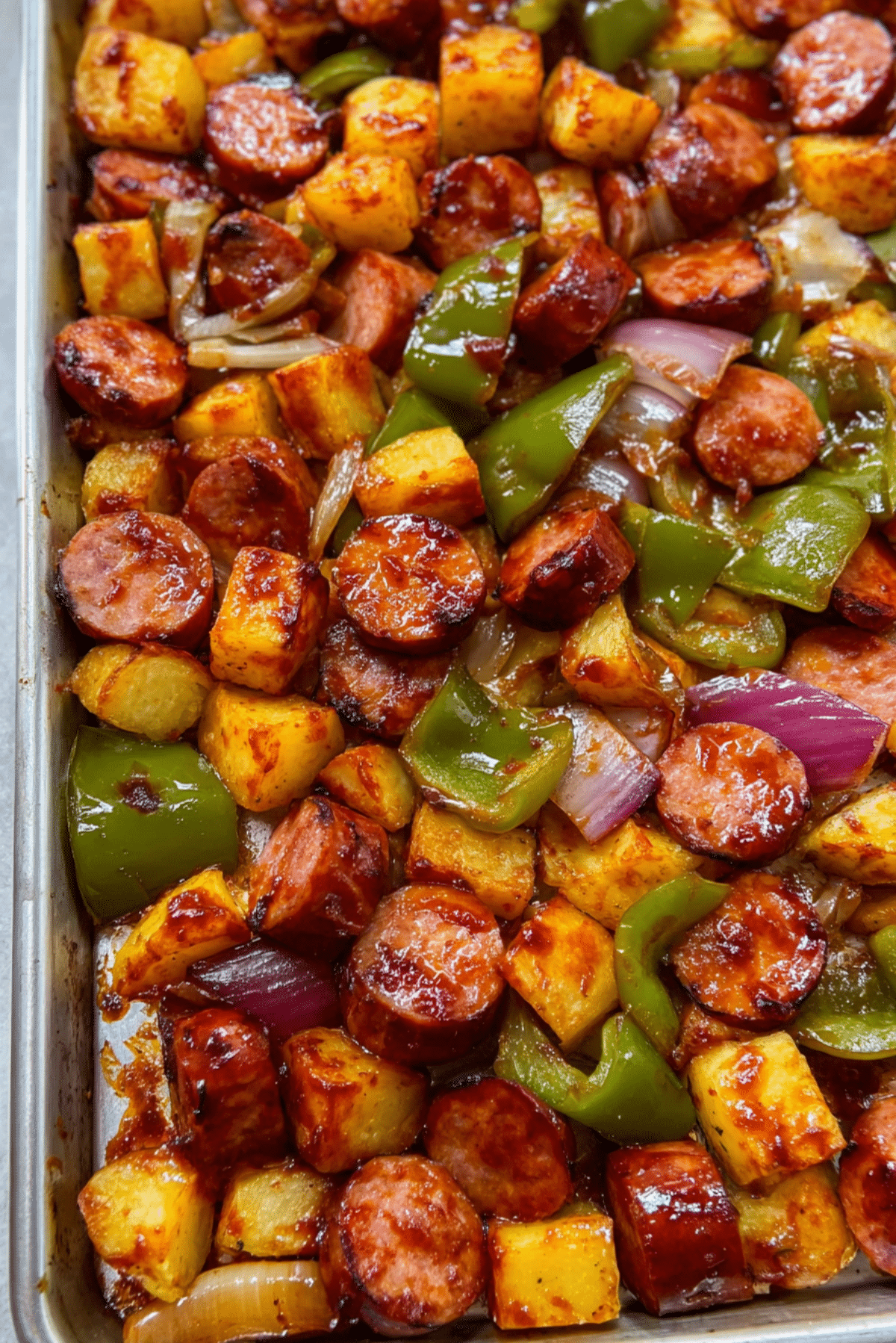 Kielbasa Sheet Pan Meal