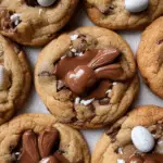 Brown Butter Cadbury Egg Cookies