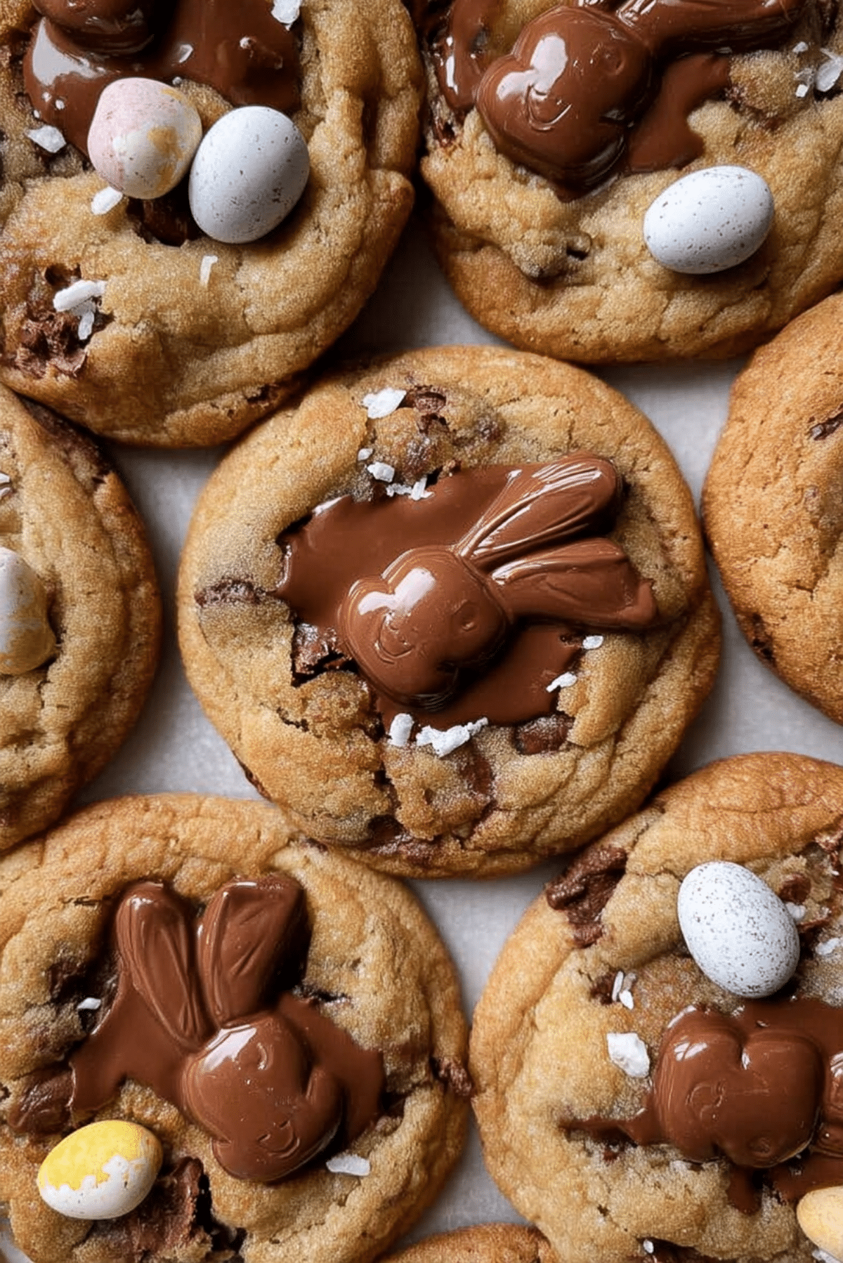 Brown Butter Cadbury Egg Cookies