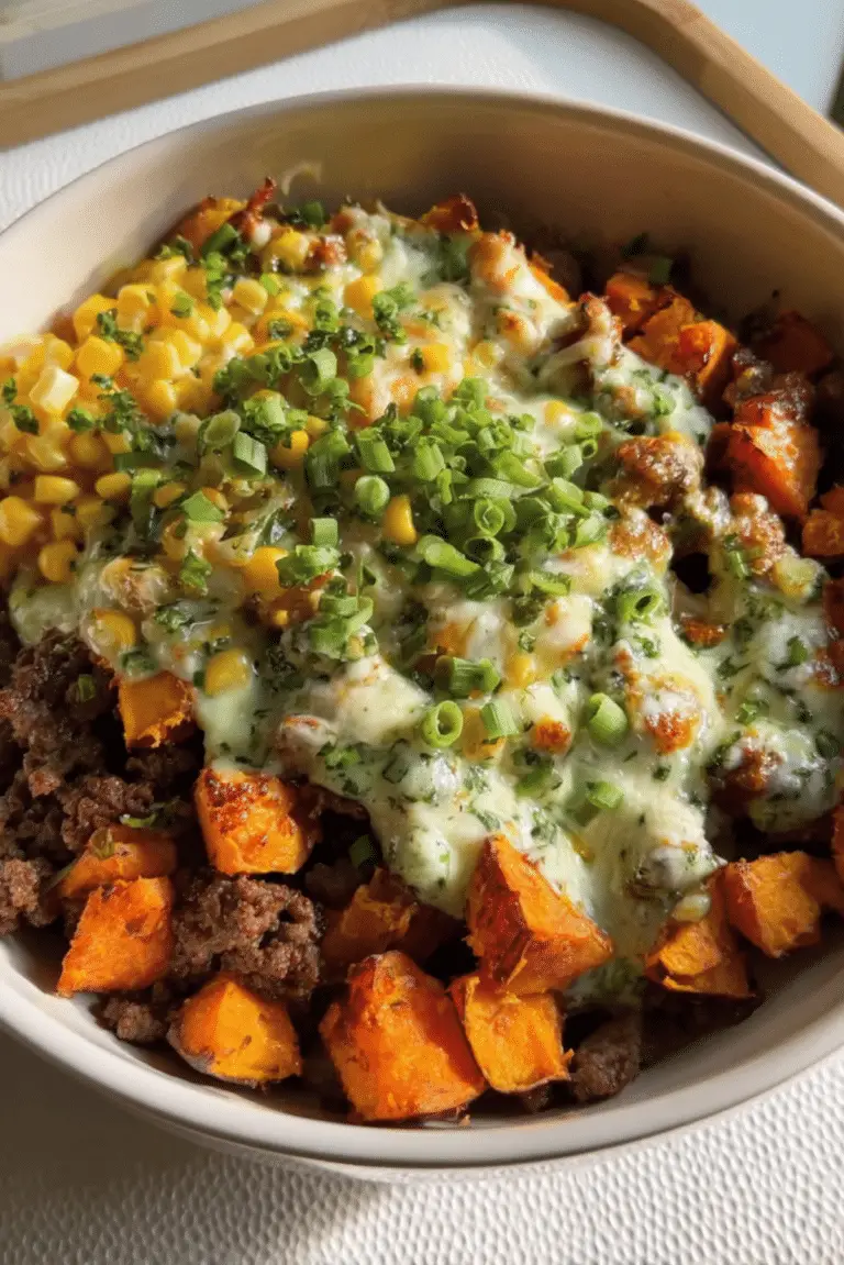 Mexican Sweet Potato Hot Honey Bowl