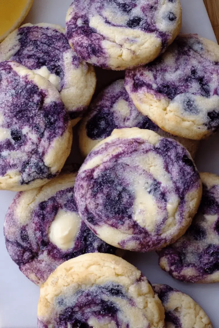 Lemon Blueberry Cheesecake Cookies