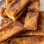 Nutella Stuffed French Toast Sticks