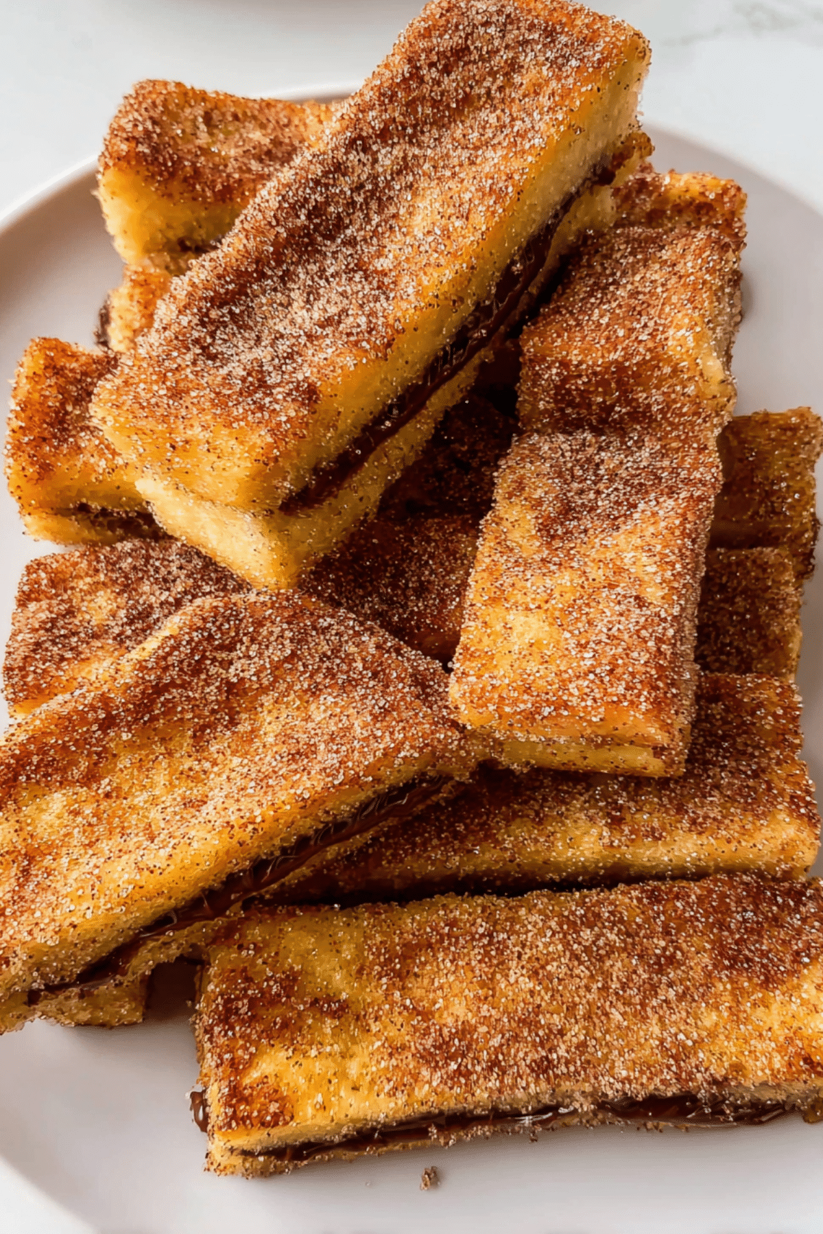 Nutella Stuffed French Toast Sticks