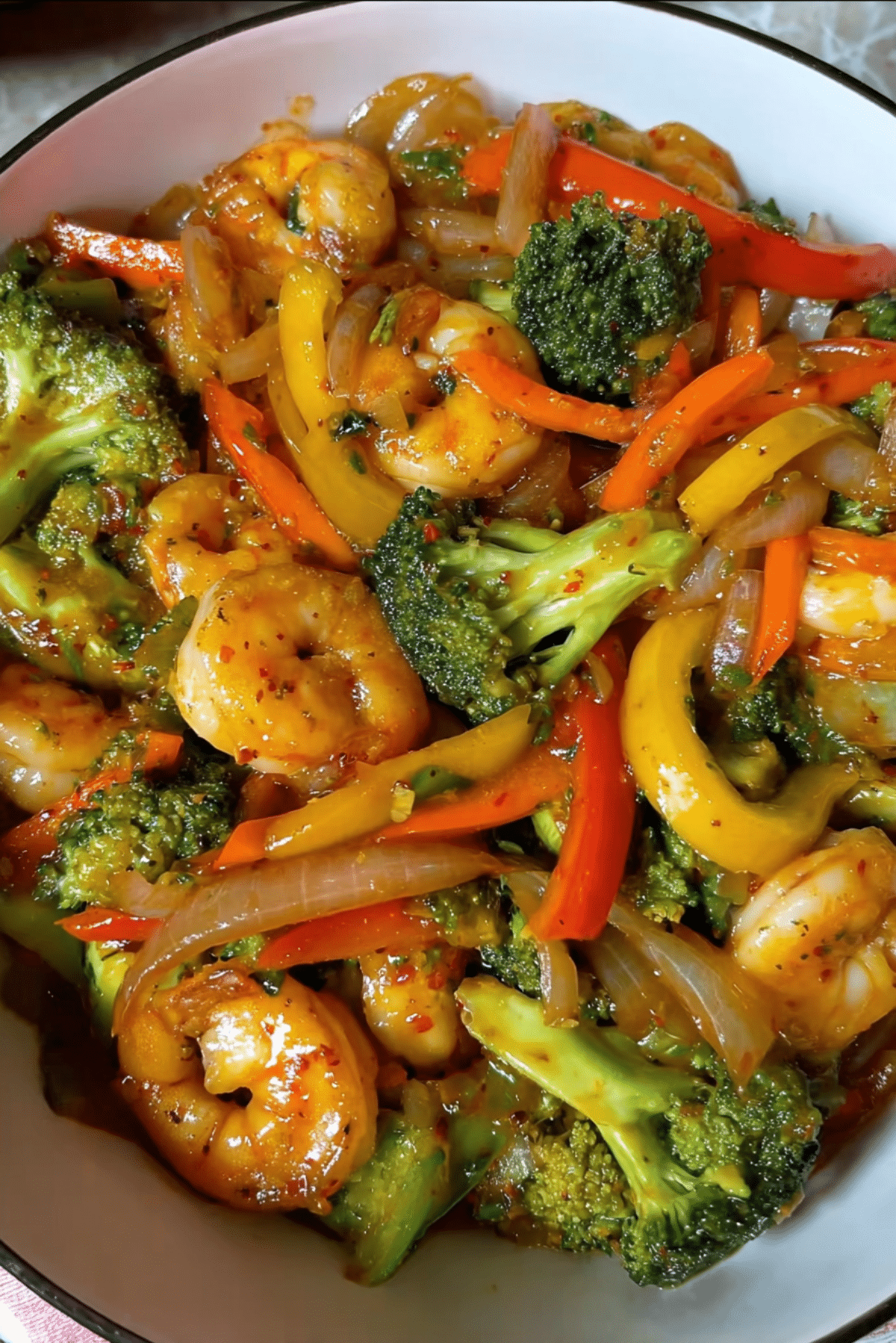 Shrimp and Broccoli Stir-Fry