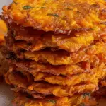 Crispy Butternut Squash Fritters with Garlic Dip