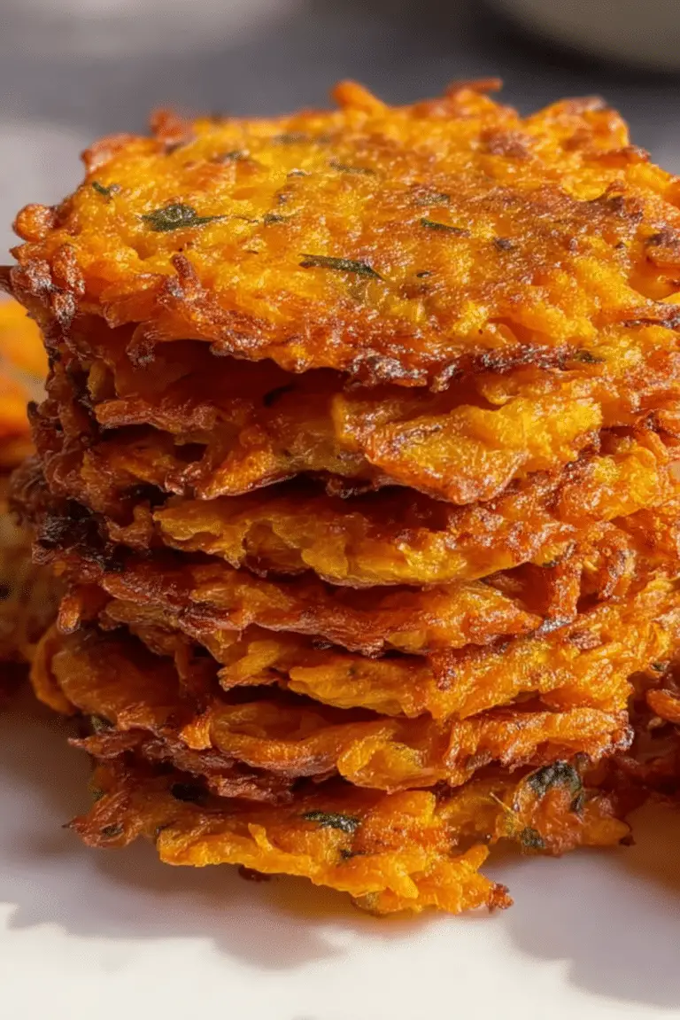 Crispy Butternut Squash Fritters with Garlic Dip