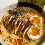 30 minute creamy chicken ramen