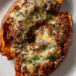 Protein Loaded Sweet Potato Boats