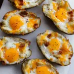 Twice Baked Loaded Breakfast Potatoes