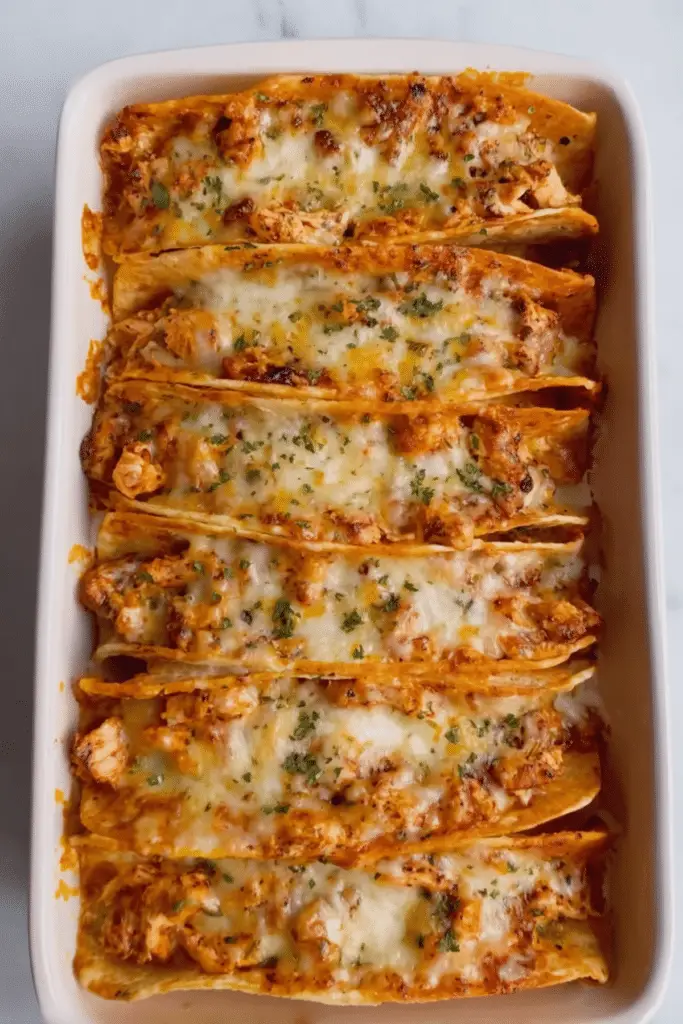 Baked Chicken Tacos