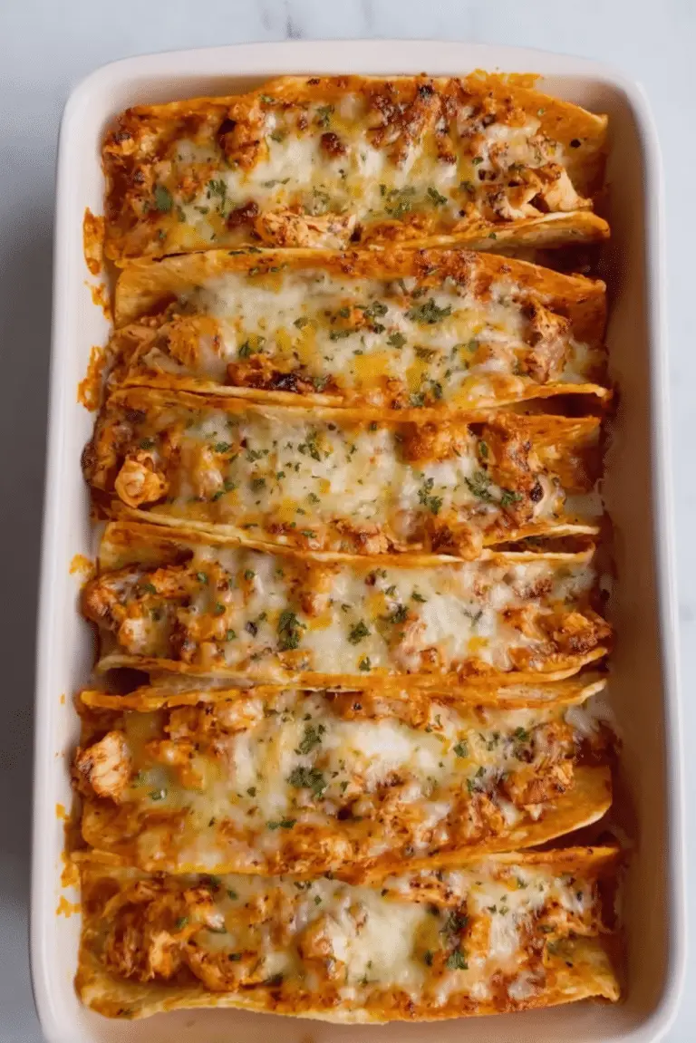 Baked Chicken Tacos