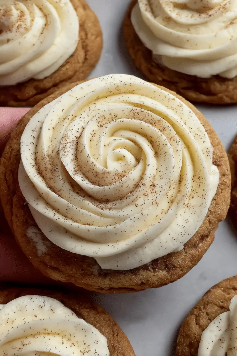 Cinnamon Roll Crumble Cookies Recipe