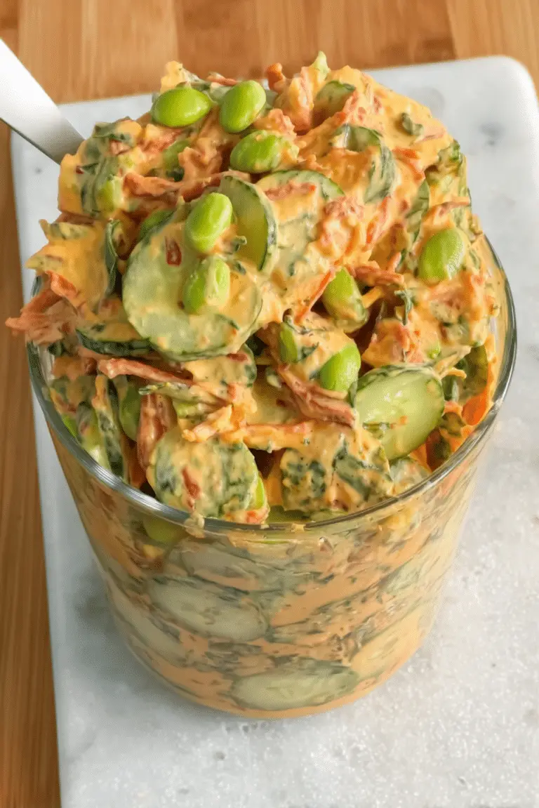 Creamy Asian Cucumber Salad