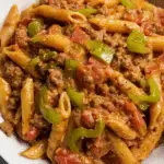 Easy 30 minute Taco Pasta for Meal Prep