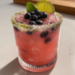 Blueberry Basil Margarita
