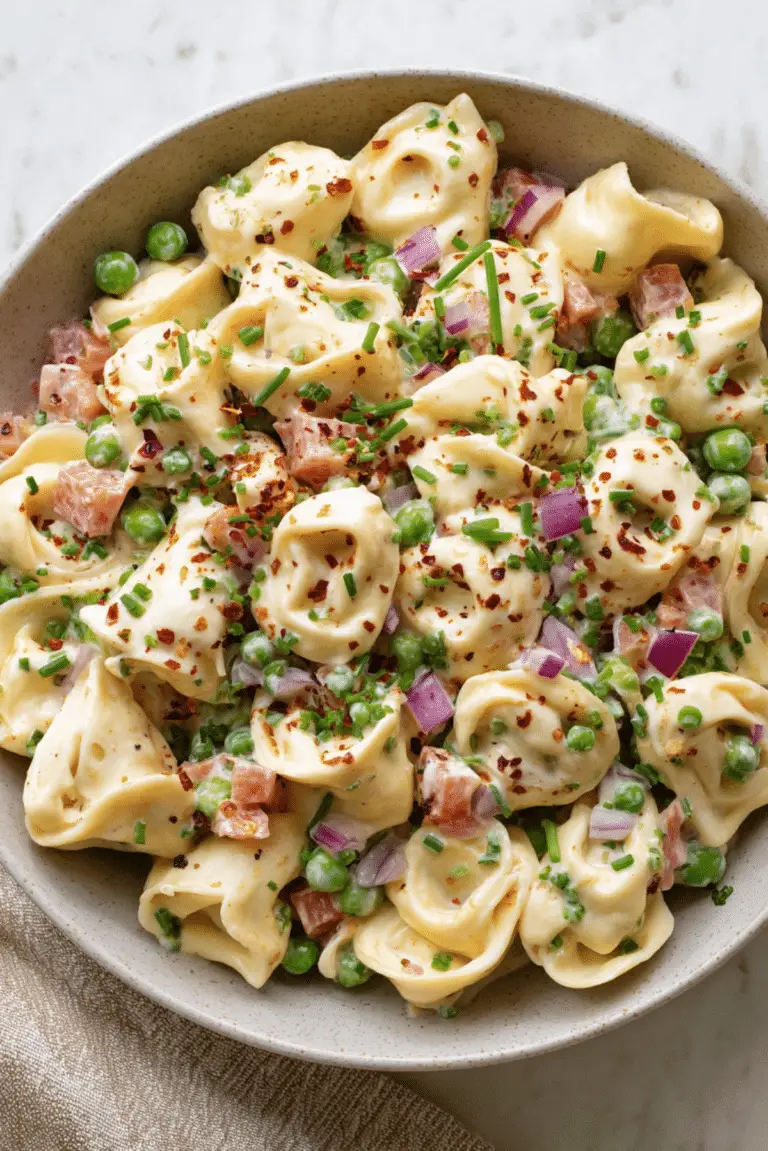 Crunchy Tortellini Salat