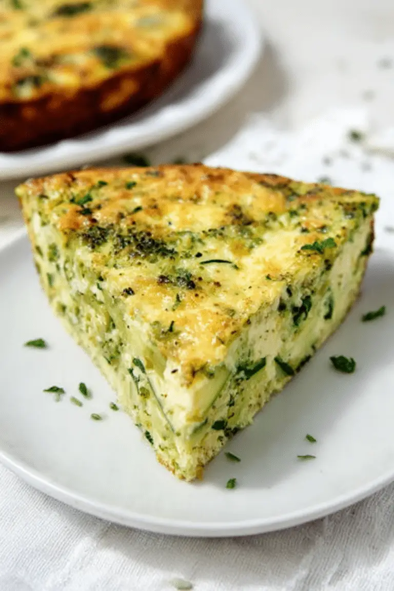 Savoury Impossible Pie