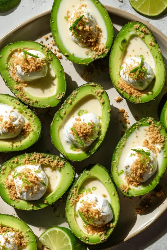 Key Lime Pie Possets