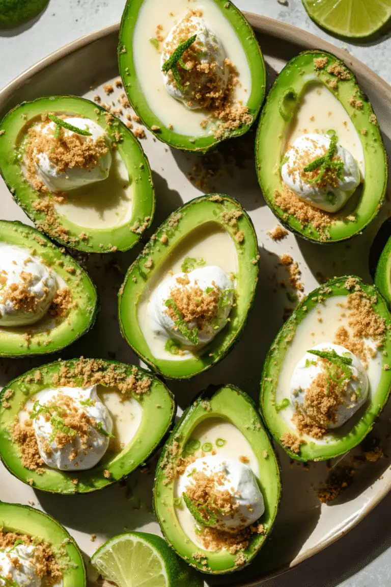 Key Lime Pie Possets