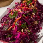 Red Cabbage, Beet & Pomegranate Salad