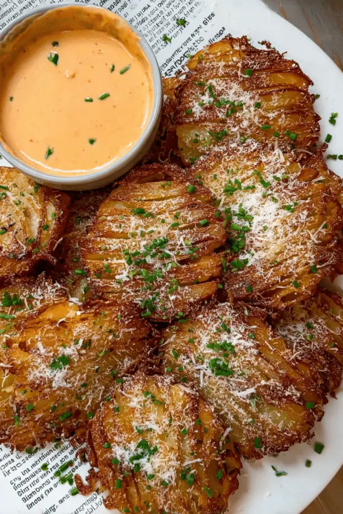 Crispy Parmesan Hash Browns