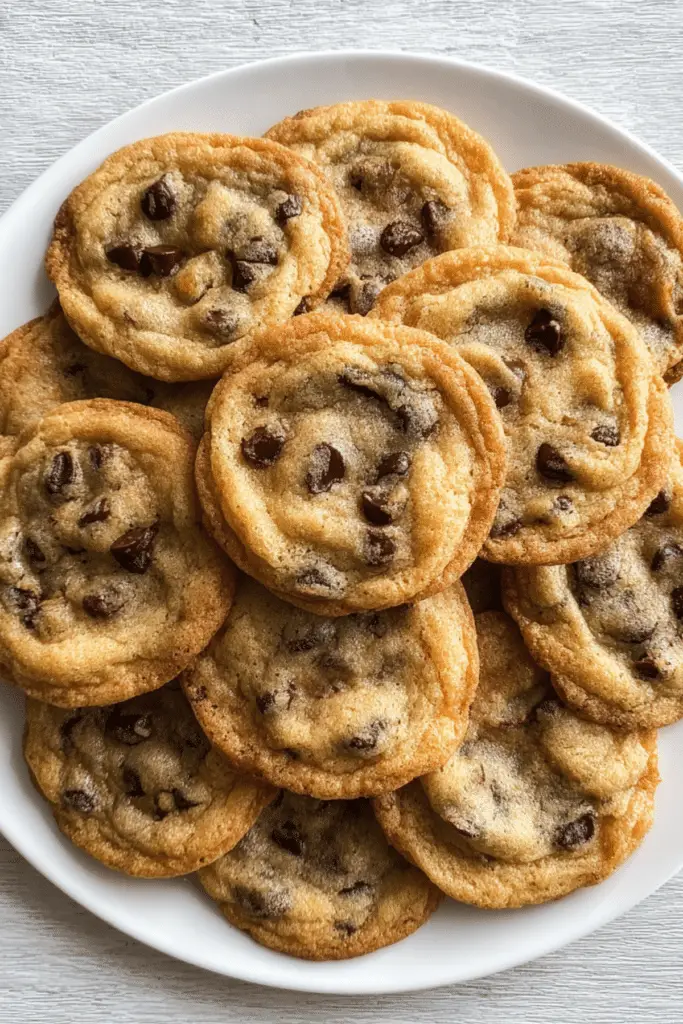 10-MINUTE CHOCOLATE CHIP COOKIES