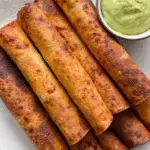 Crispy Cheesy Beef Taquitos