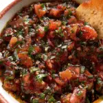 Balsamic Tomato Basil Bread Dip