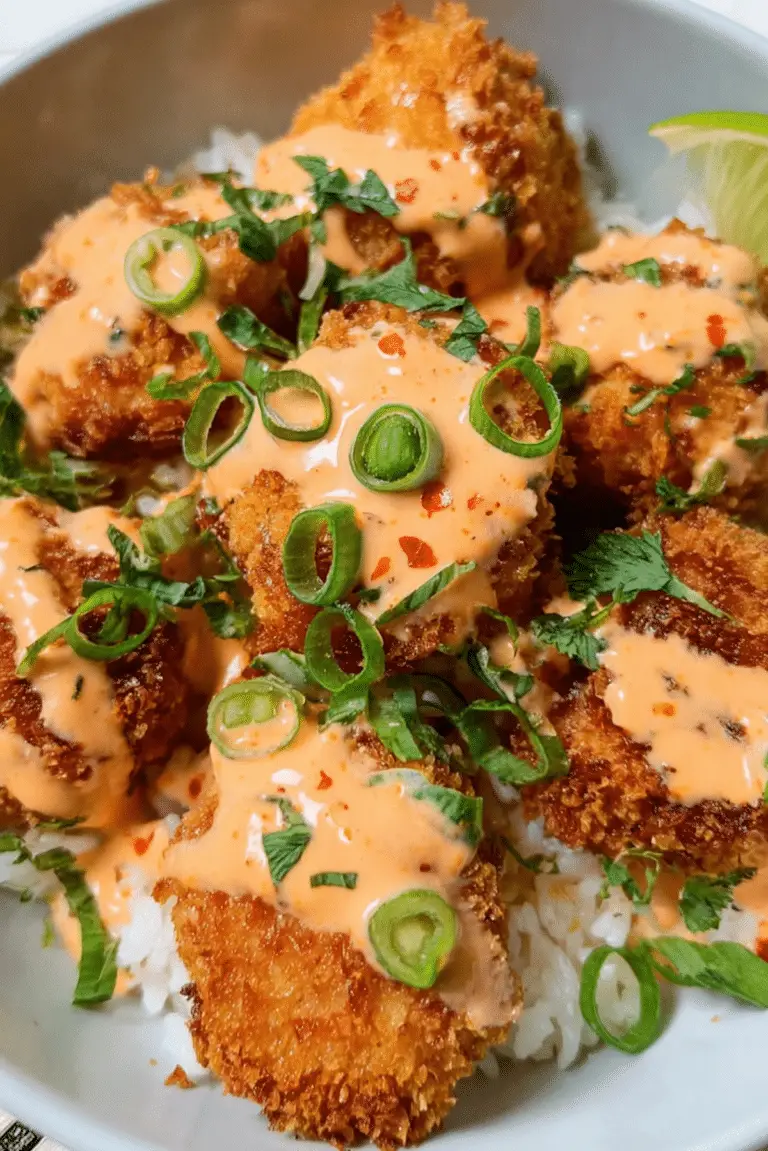 Very Demure Air Fryer Bang Bang Salmon with a Cucumber Salad