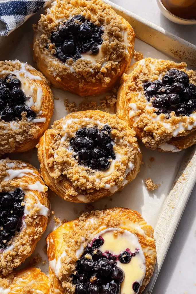 pillowy soft brioche danishes