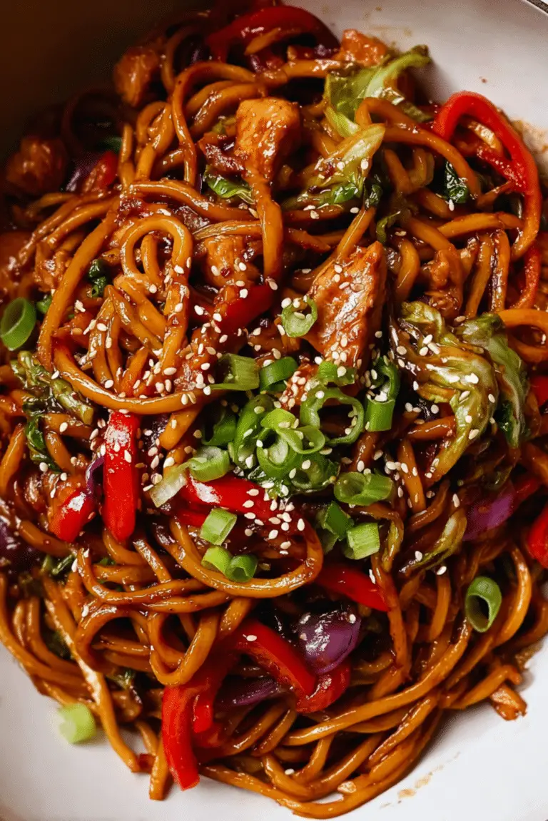 Hokkien Noodles with Chicken