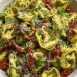 Pesto Tortellini Pasta Salad