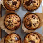 Easy Banana Chocolate Chip Muffins