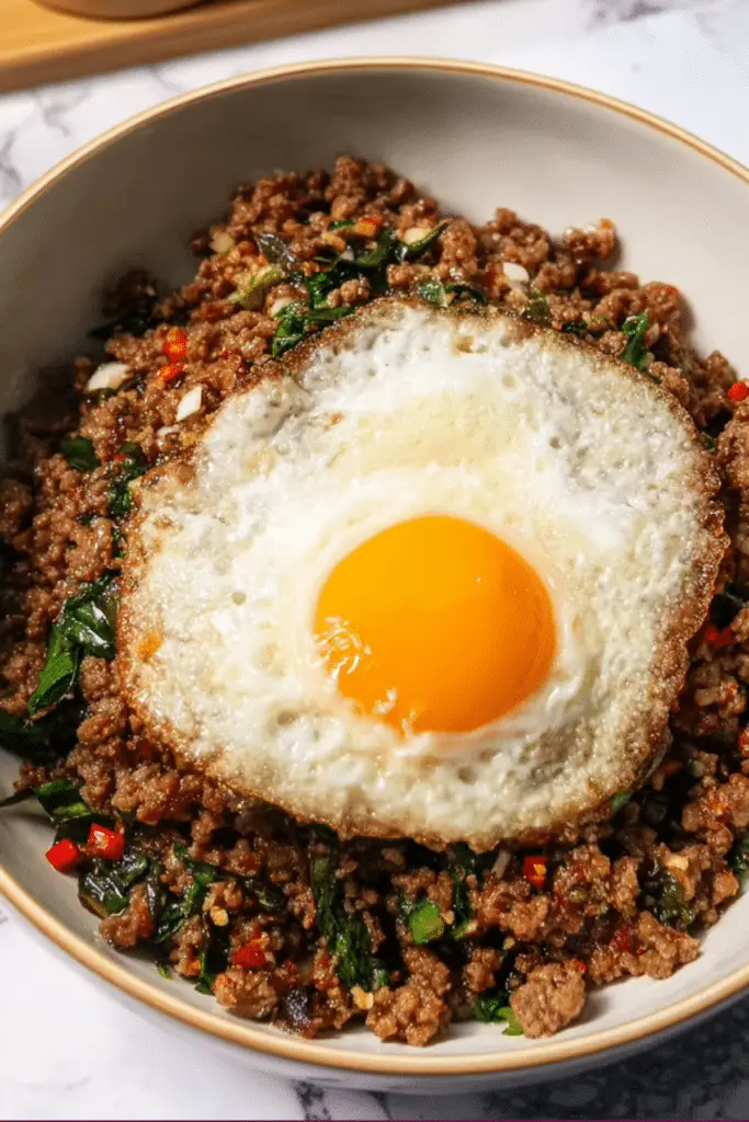 Easy 20 minute Pad Kra Pao