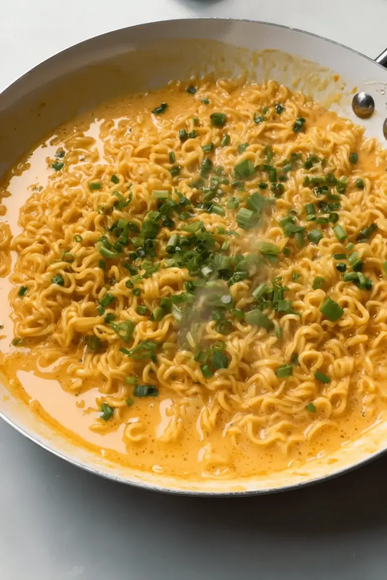 Creamy Cheesy Ramen