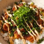 Crispy Cajun Chicken Rice Bowl
