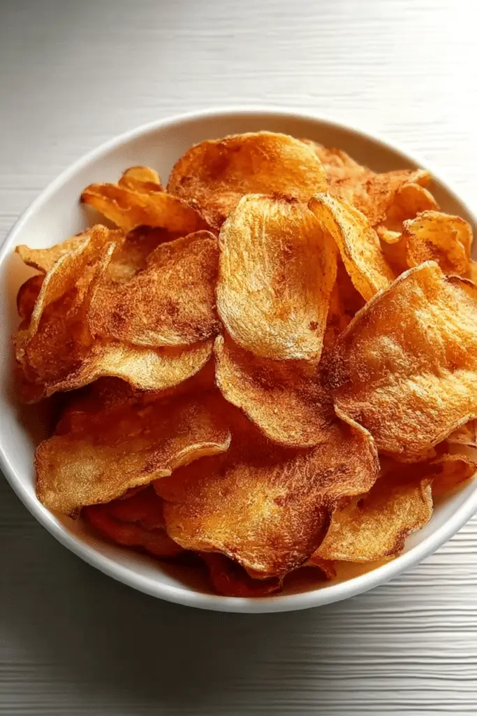 3 Minute Carrot Chips