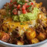Taco Loaded Potato Bowl