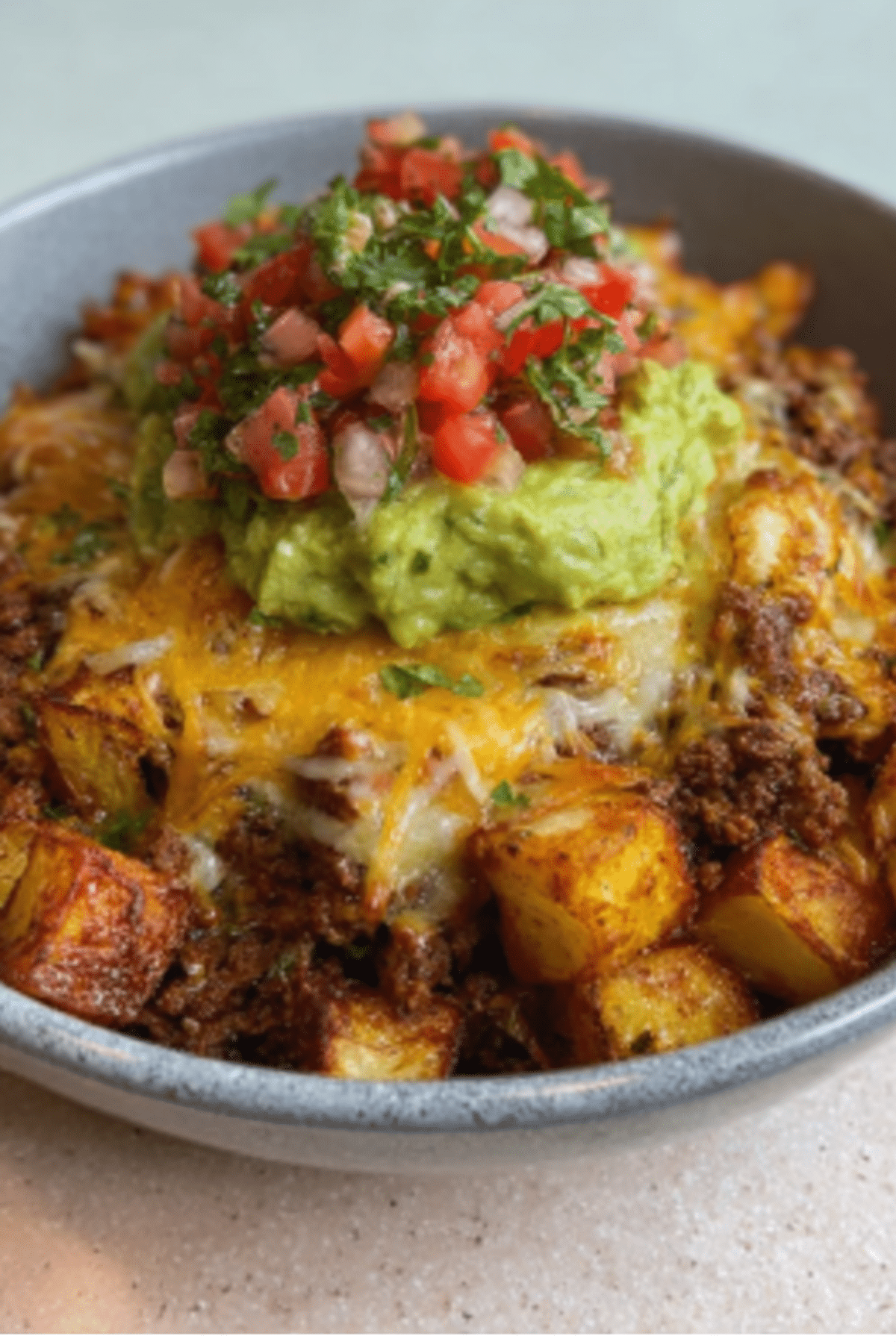 Taco Loaded Potato Bowl