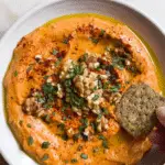 Muhammara Dip with Crunchmaster Crackers