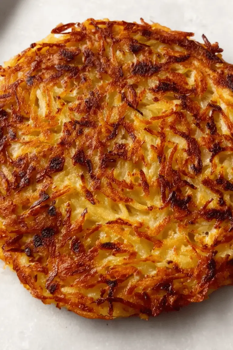 Crispy Potato Rosti (Pancakes)