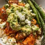 LEMON PAPRIKA CHICKEN with AVOCADO & FETA